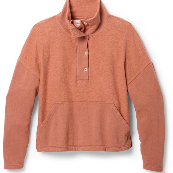 REI Co-op Wallace Lake Fleece Pullover -Sunfade Clay - Picture 1 of 3
